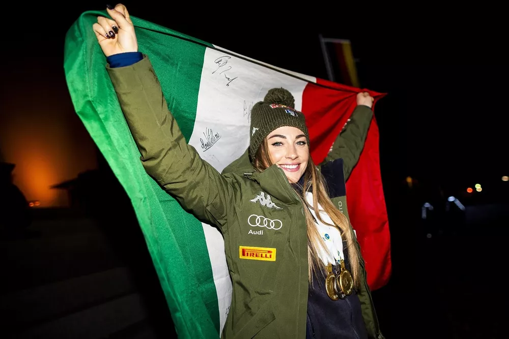 Звезды сборной Италии на Олимпиаде Доротея Вирер