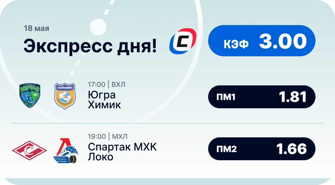 Хоккейный экспресс дня на 18 мая №2