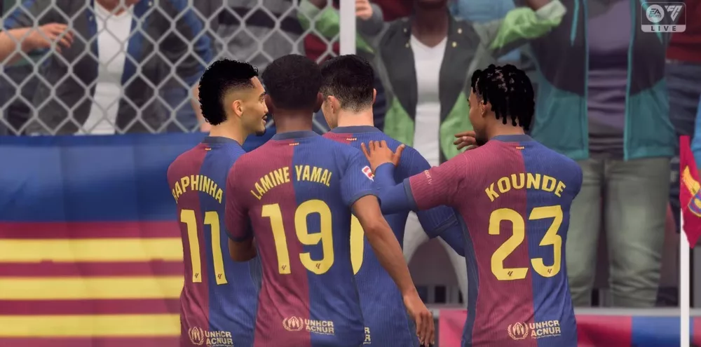 Топ-5 лучших игроков Барселоны в EA FC 26