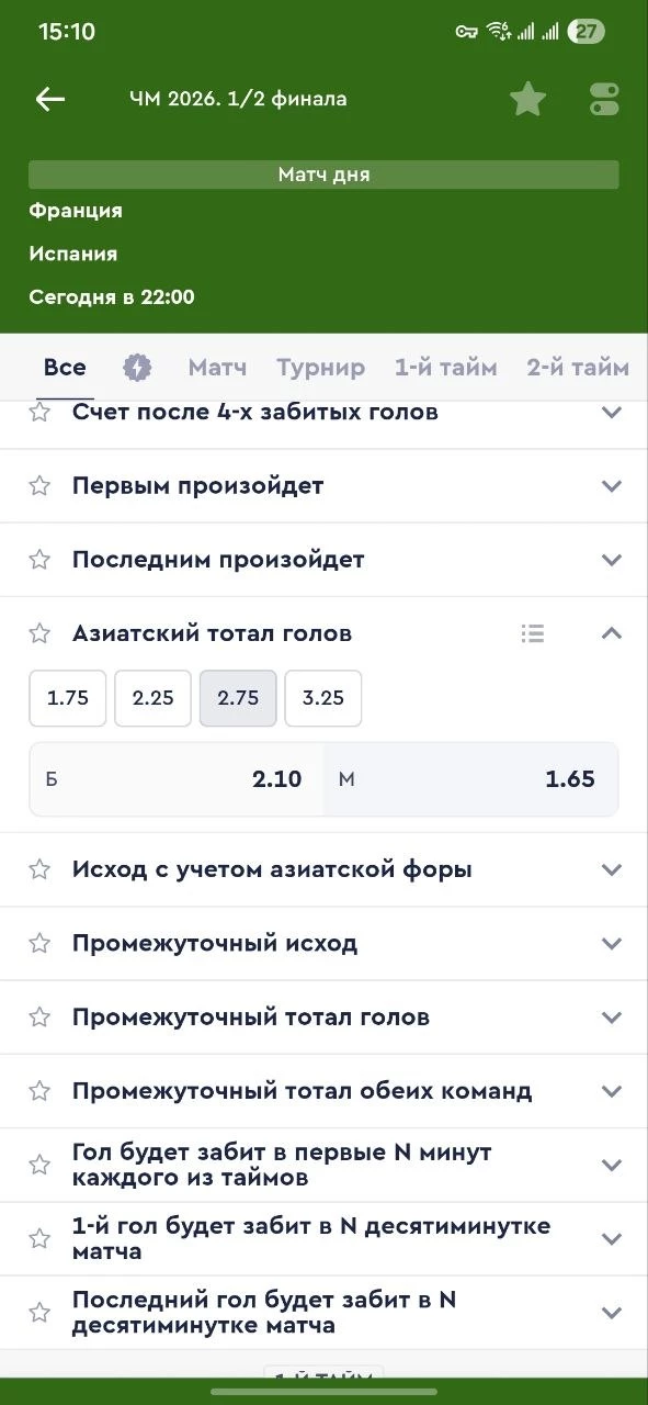 Что такое азиатский тотал в ставках на футбол Что такое азиатский тотал в ставках на футбол