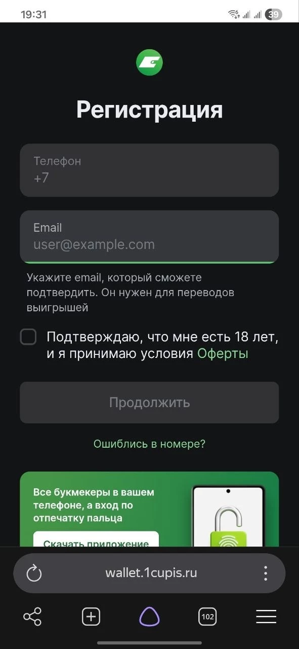 Как зарегистрироваться в ЦУПИС через сайт