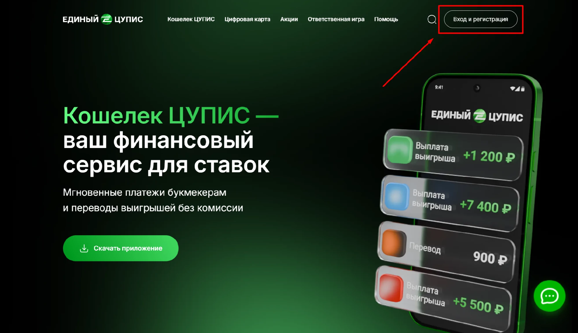 Вход в аккаунт ЕЦУПИС