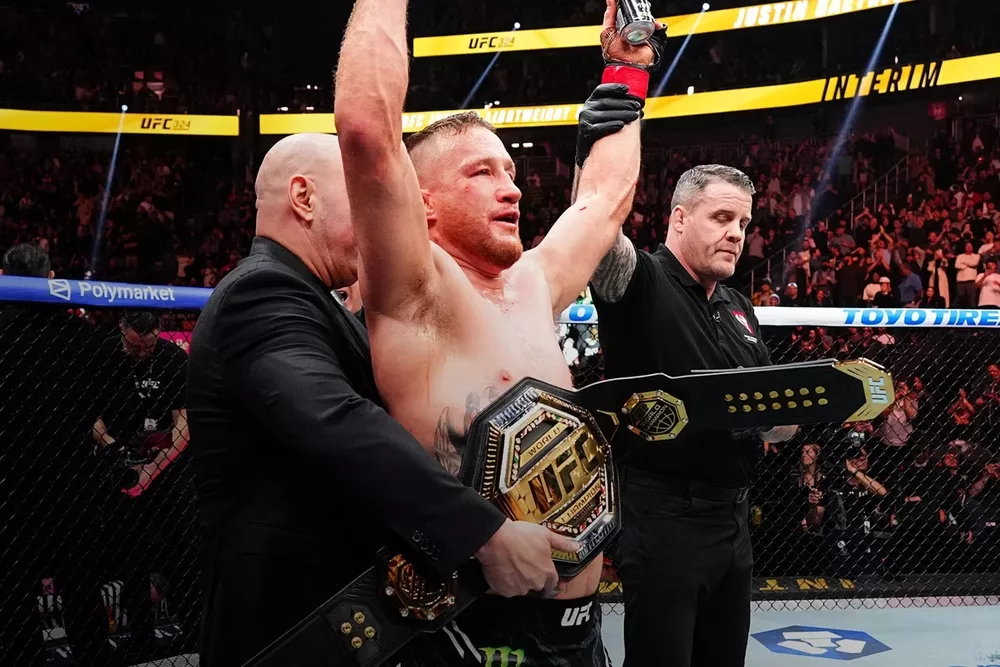 Когда бой Гейджи и Царукяна Джастин Гейджи