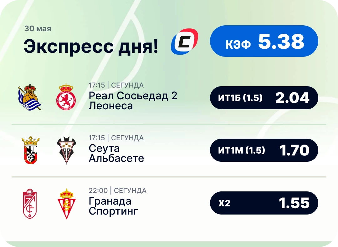 Футбольный пресс дня на 30 мая