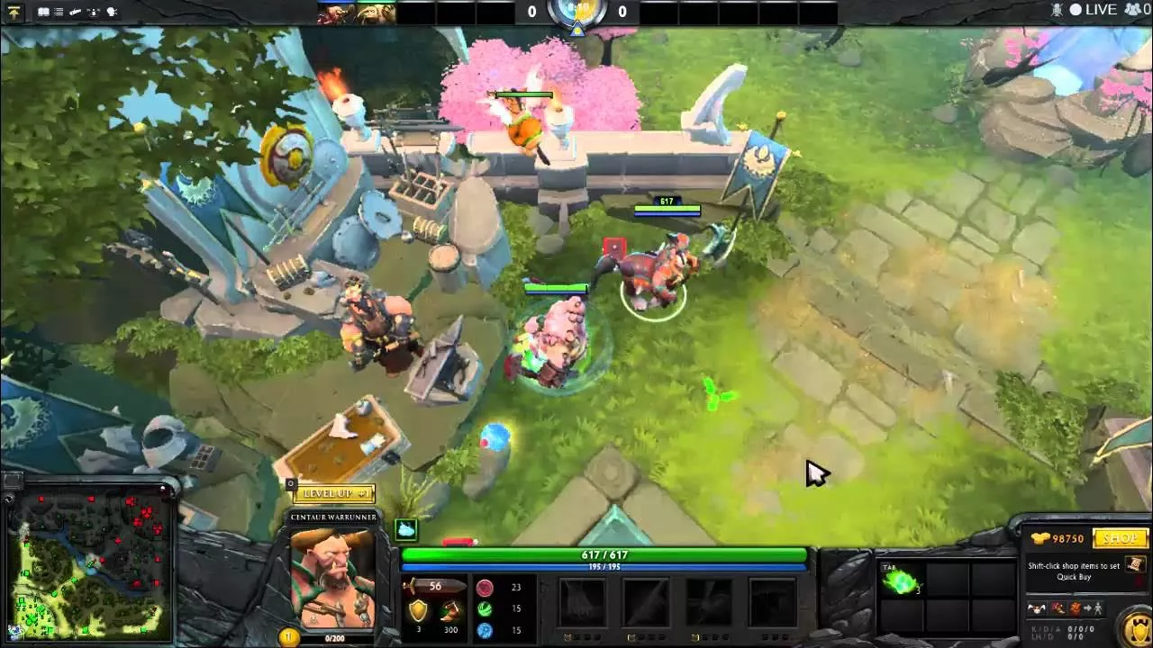 Как передавать предметы тиммейту в Дота 2