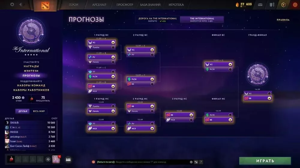 Предикты на плей-офф The International 2025 от СТАВКА ТВ