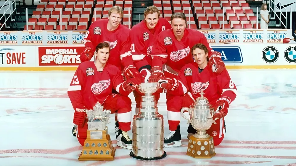 Российские обладатели Кубка Стэнли Русская пятерка Детройта
