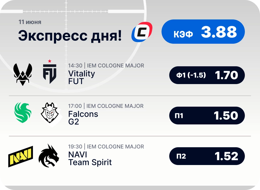 Экспресс дня на CS2 на 11 июня