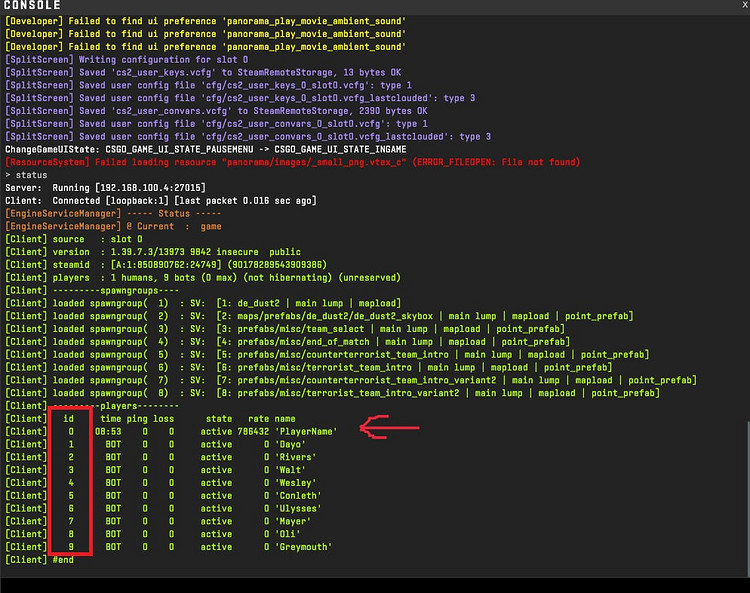 Как узнать свой порядковый номер в матче