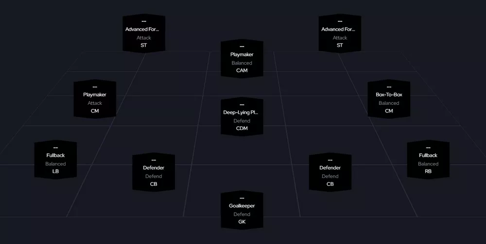 Коды схем FC 26 Схема для любителей контроля мяча