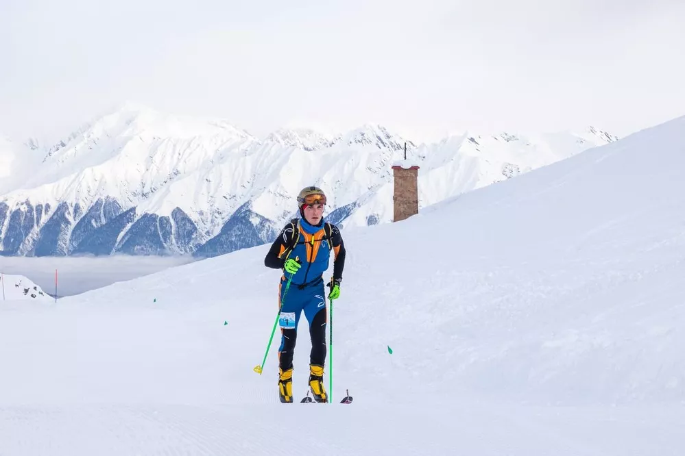 Ски-альпинист Никита Филиппов