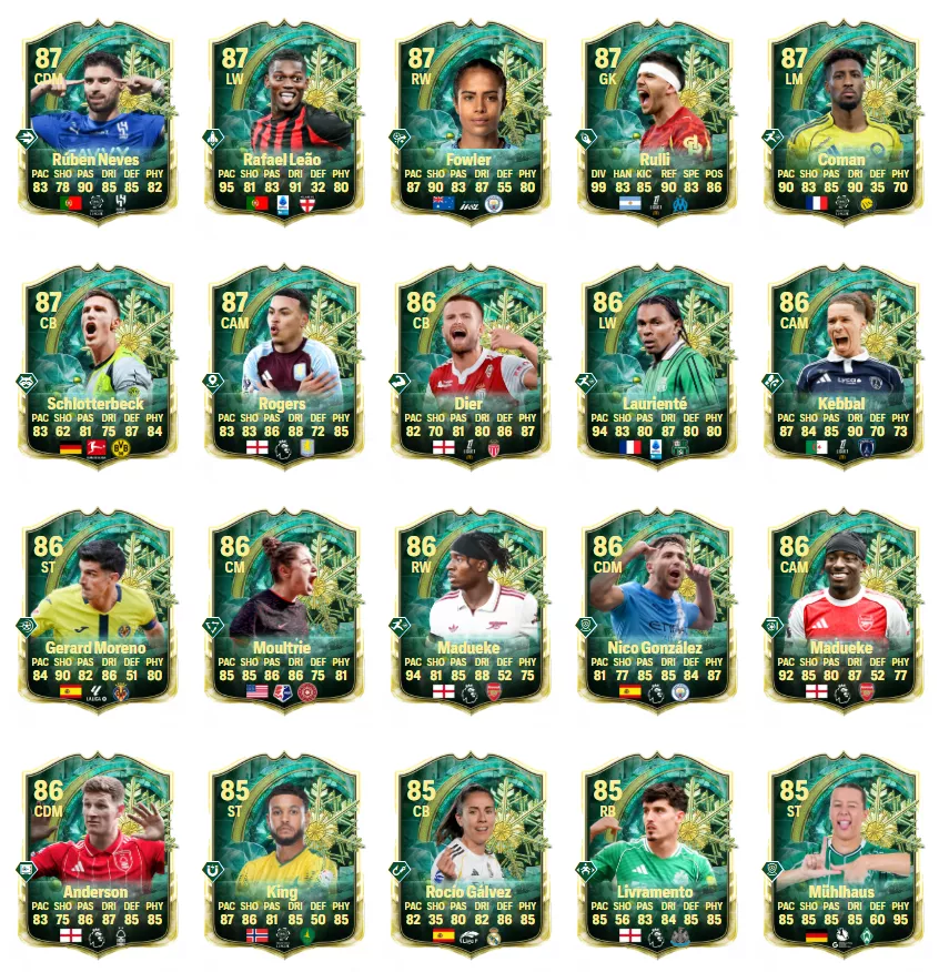 Команда Зимних Джокеров в FIFA 26