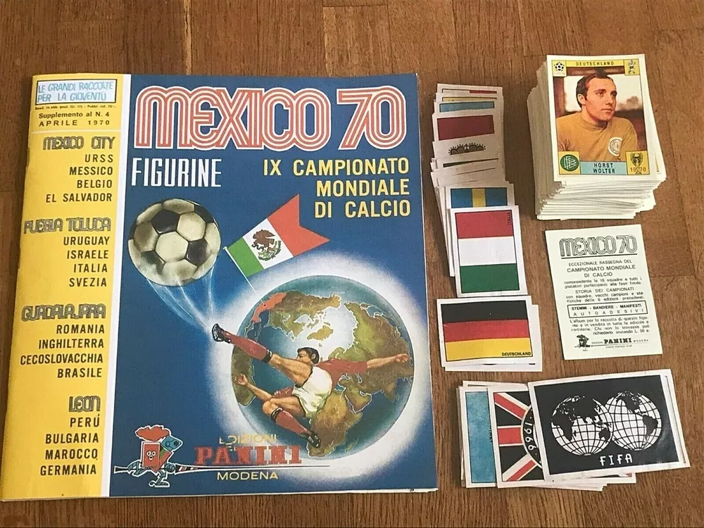 ЧМ по футболу 1970 PANINI