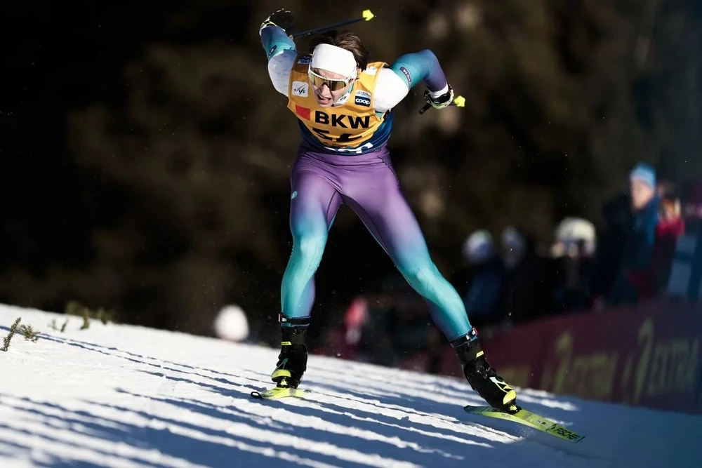 Как быстро бегут лыжники