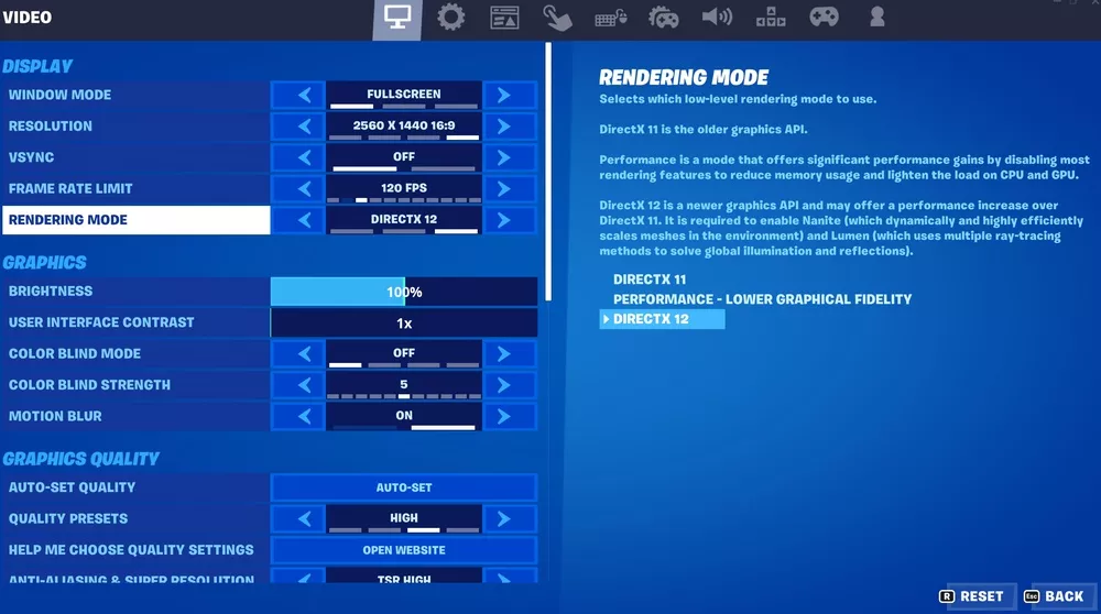 Как повысить ФПС в Фортнайт