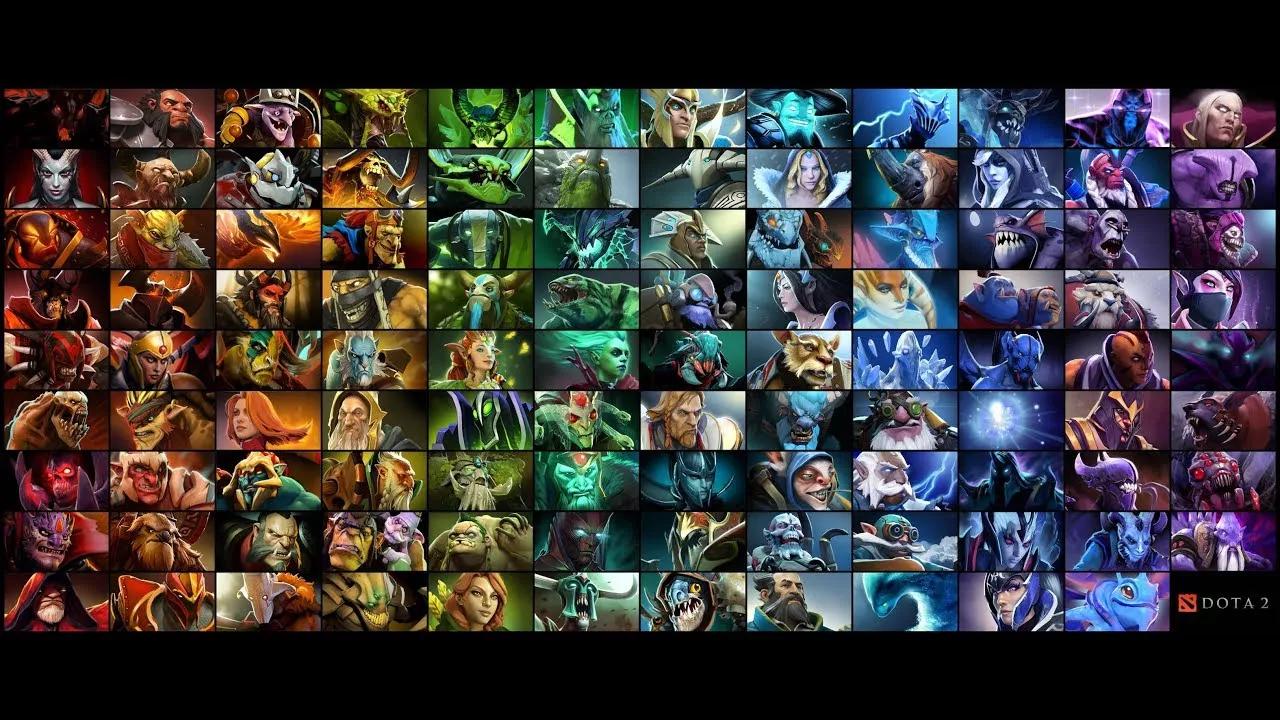 Как открыть всех героев в Dota 2