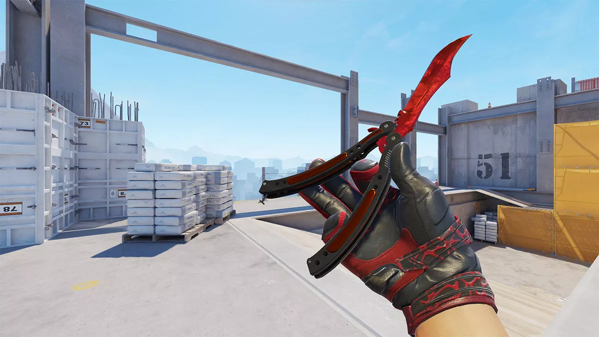 Как скрафтить нож-бабочку в CS2