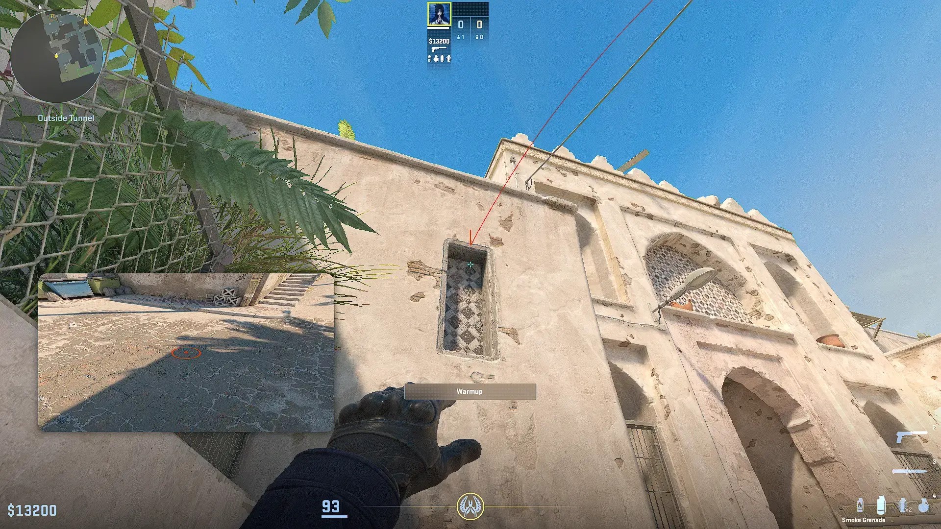 Как сделать бесконечную разминку в CS2