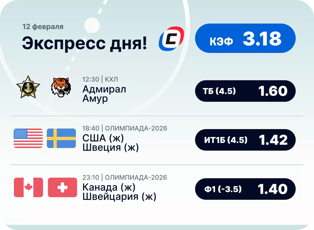Хоккейный экспресс дня на 16 февраля