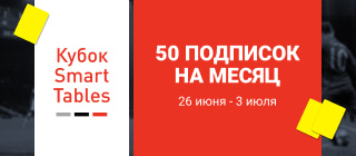 Кубок Smart Tables