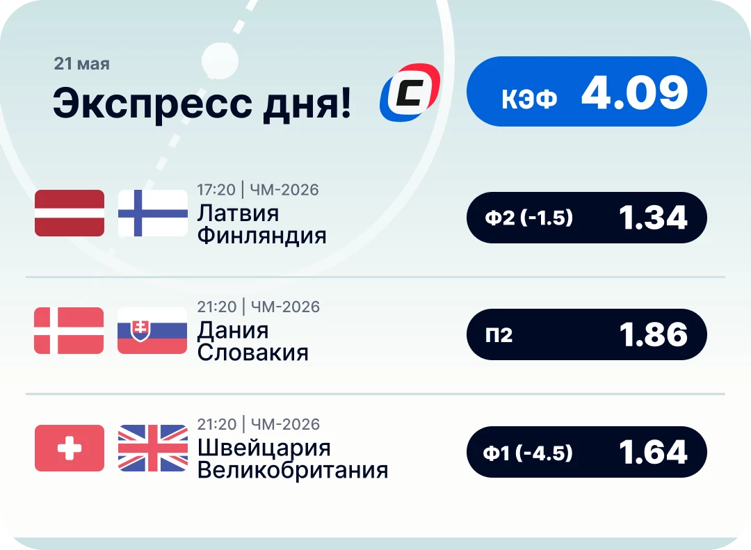 Хоккейный экспресс дня на 21 мая