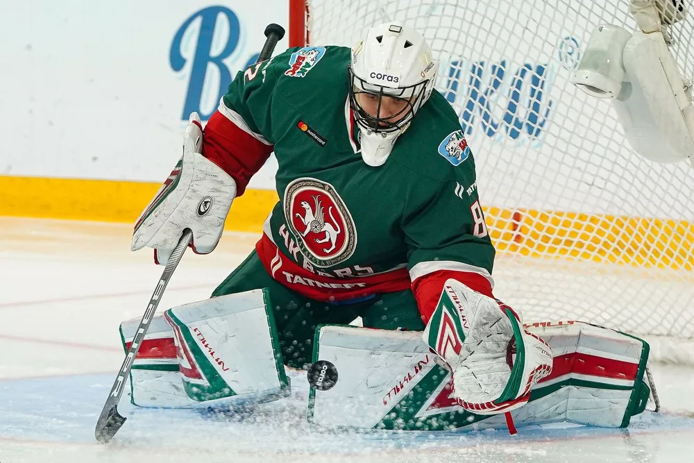 Самая продолжительная сухая серия в КХЛ Тимур Билялов