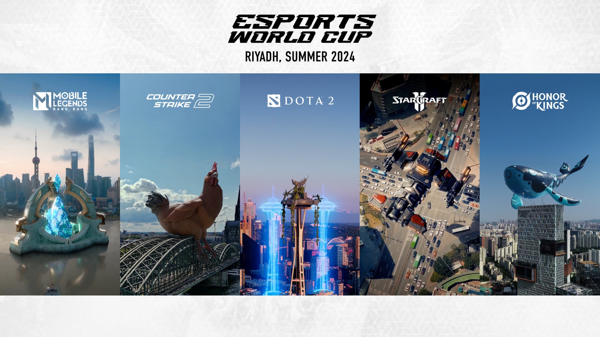 Esports World Cup 2024 дисциплины
