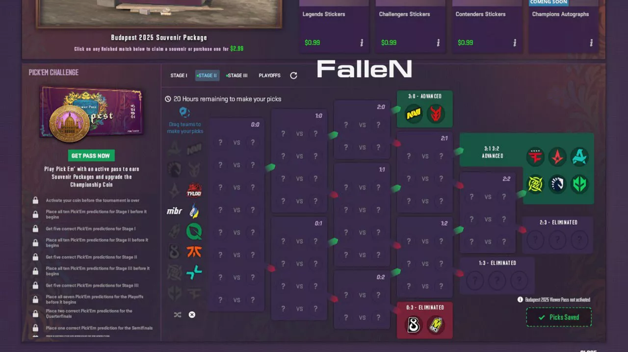 Прогнозы на 2 этап Budapest Major 2025