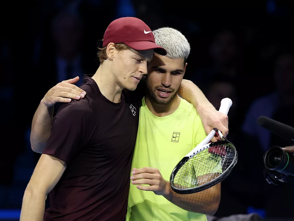 Лидеры мирового тенниса Алькарас и Синнер