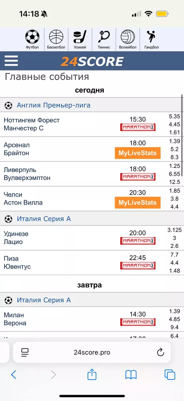 Как использовать 24score для ставок Как использовать 24score для ставок