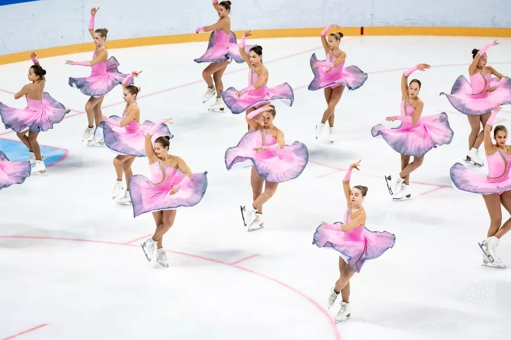 Виды фигурного катания Синхронное катание