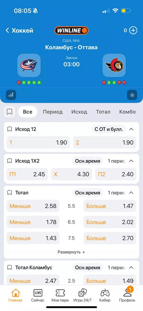 Что такое итоговая победа в ставках на хоккей