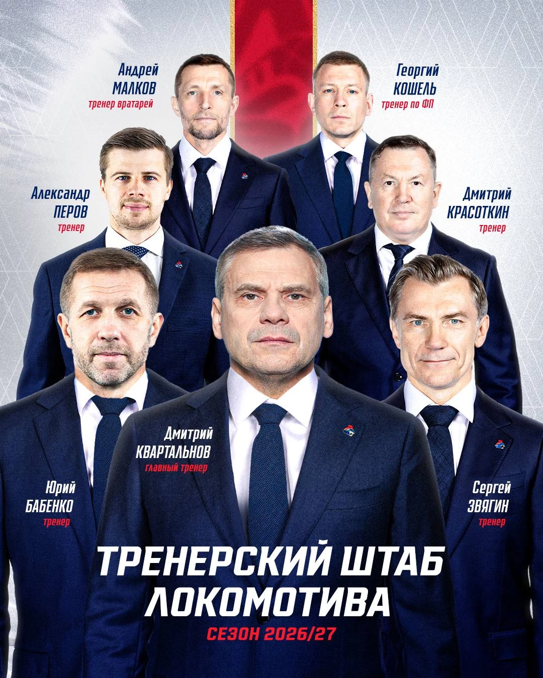 Главные тренеры КХЛ Дмитрий Квартальнов