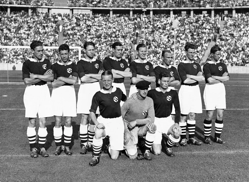 Первое выступление Норвегии на ЧМ