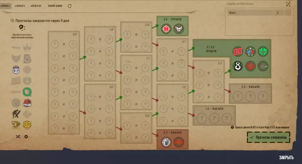 Пикемы на мажор в Остине от СТАВКА TV