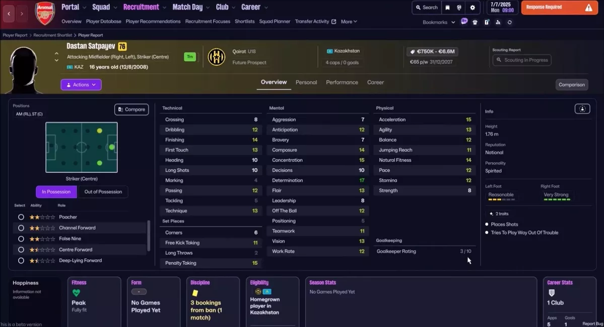 Дастан Сатпаев (Кайрат)