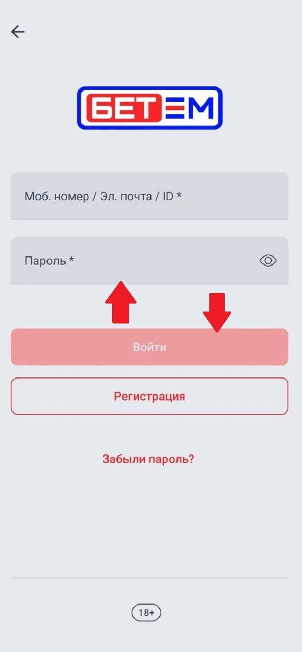 Вход в личный кабинет БК Бет-М
