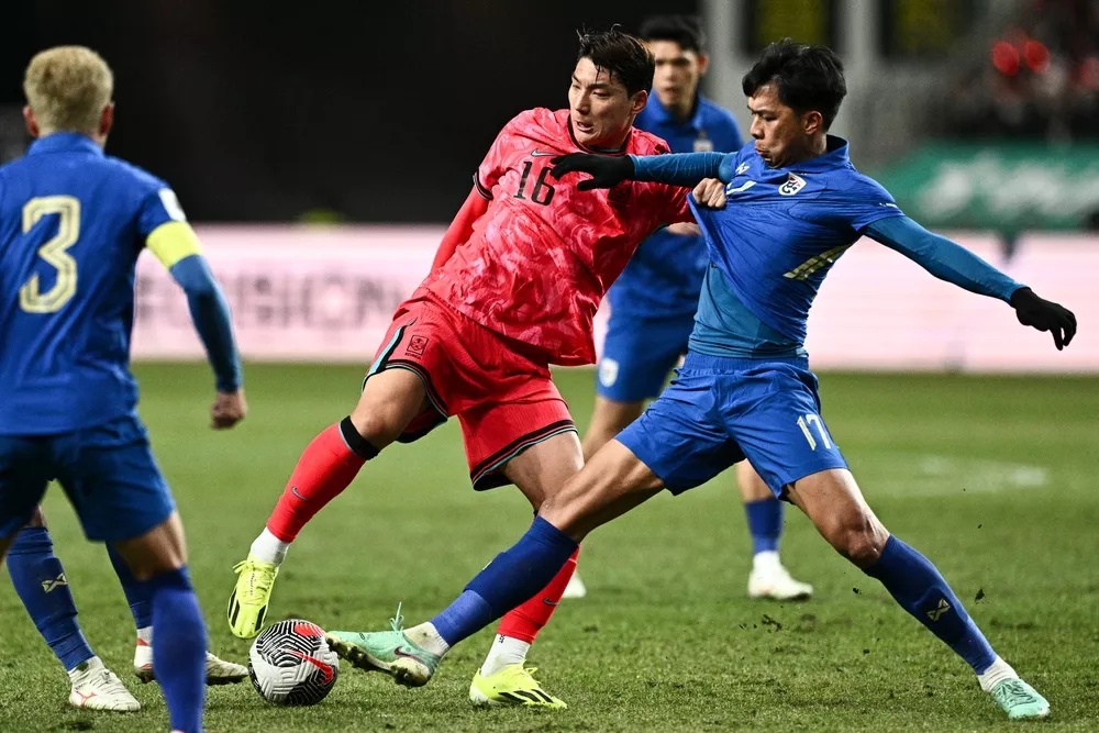 Южная Корея вышла на ЧМ-26 Сборная Южной Кореи в отборе к ЧМ-26