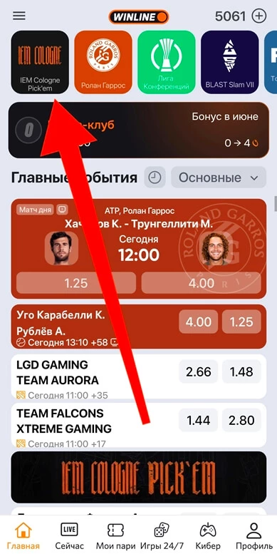 Как попасть в Пикем от Винлайн