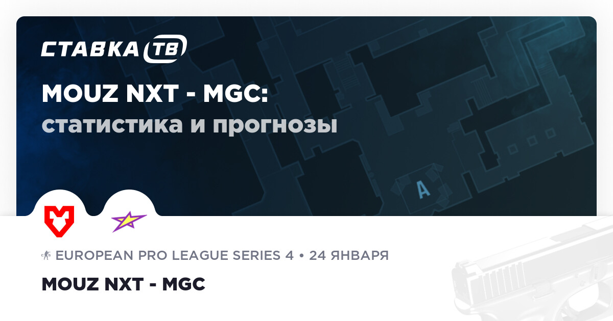 MOUZ NXT — magic: прогноз (кэф 1.48) и ставка 24 января 2026 | СТАВКА TВ
