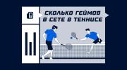 Сколько геймов в сете в большом теннисе