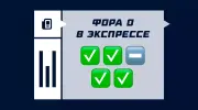 Фора 0 в экспрессе
