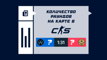 Количество раундов на карте в КС2