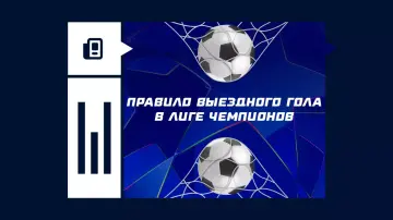 Правило выездного гола в Лиге чемпионов Правило выездного гола в Лиге чемпионов