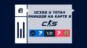 Исход и тотал раундов в CS2