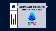 Сколько команд вылетает из Серии A по итогам сезона