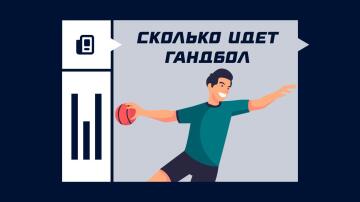 Сколько длится матч в гандболе