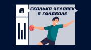 Сколько человек в гандболе