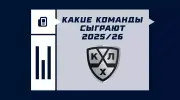 Команды КХЛ в сезоне 2025/2026