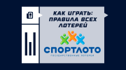 Как играть в «Спортлото» — правила всех лотерей: 4 из 20, 5 из 36, 6 из 45, 7 из 49 и «Большое «Спортлото»
